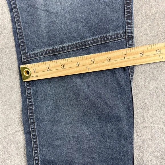 VTG Ralph Lauren Surplus Div Mountain Trousers Mens 32x28 Blue Cargo Pants - Picture 5 of 15